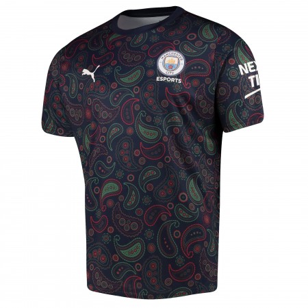 Jalkapallo Pelipaidat Manchester City eSport Paita 2020-2021 Lyhythihainen